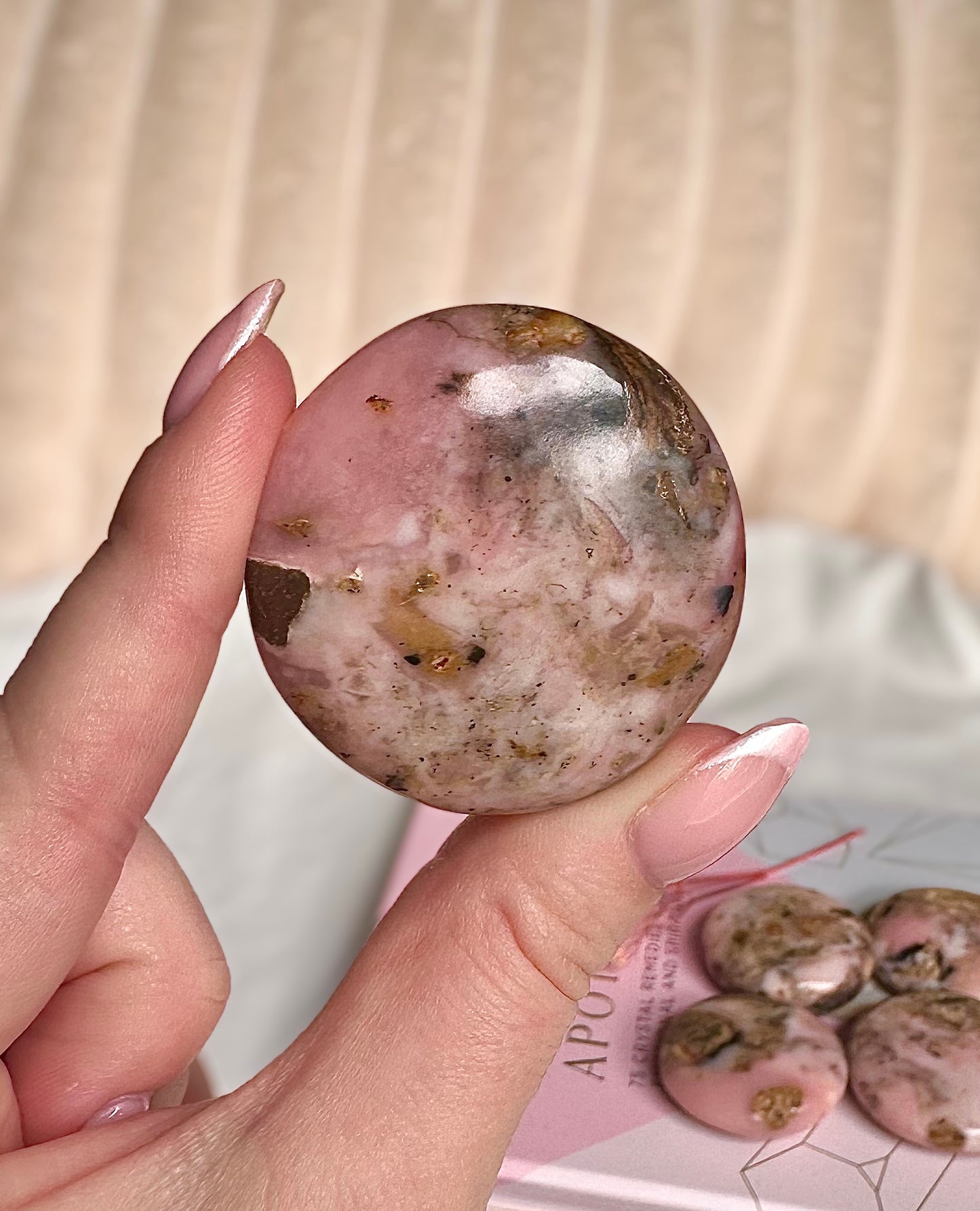 Peruvian Pink Opal cookie.