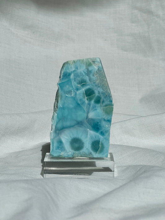 High Grade Larimar Slab