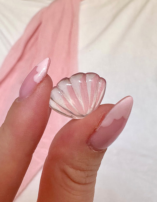 Rose Quartz Mini Shell