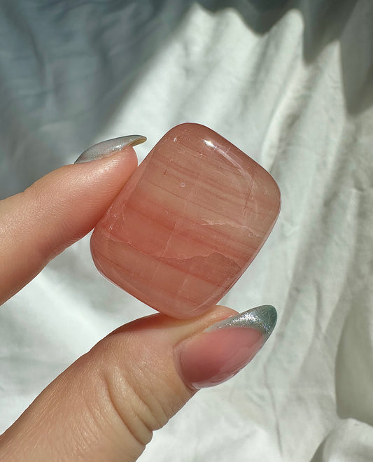 Rose Calcite tumble
