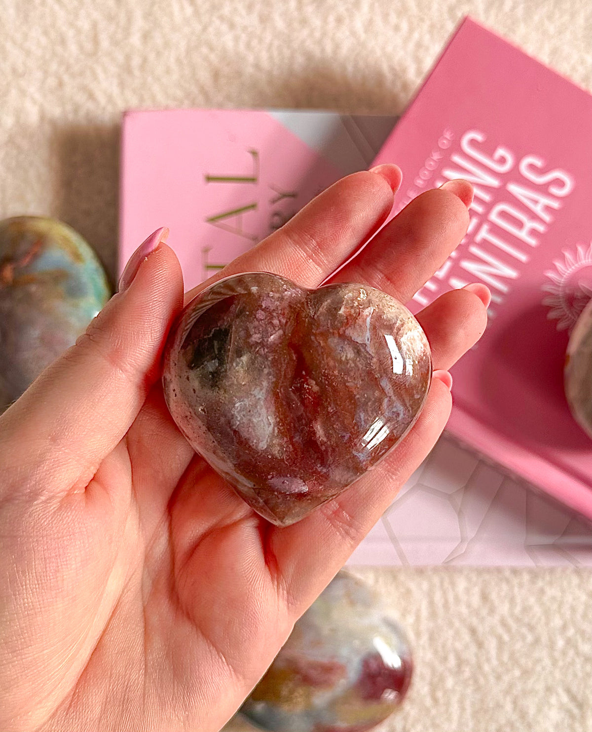 Ocean Jasper Heart